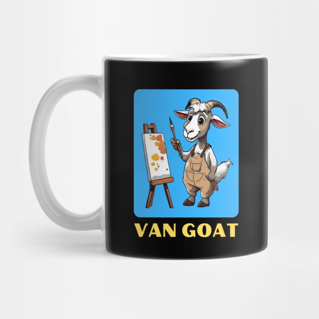Van Goat | Goat Pun by Allthingspunny
